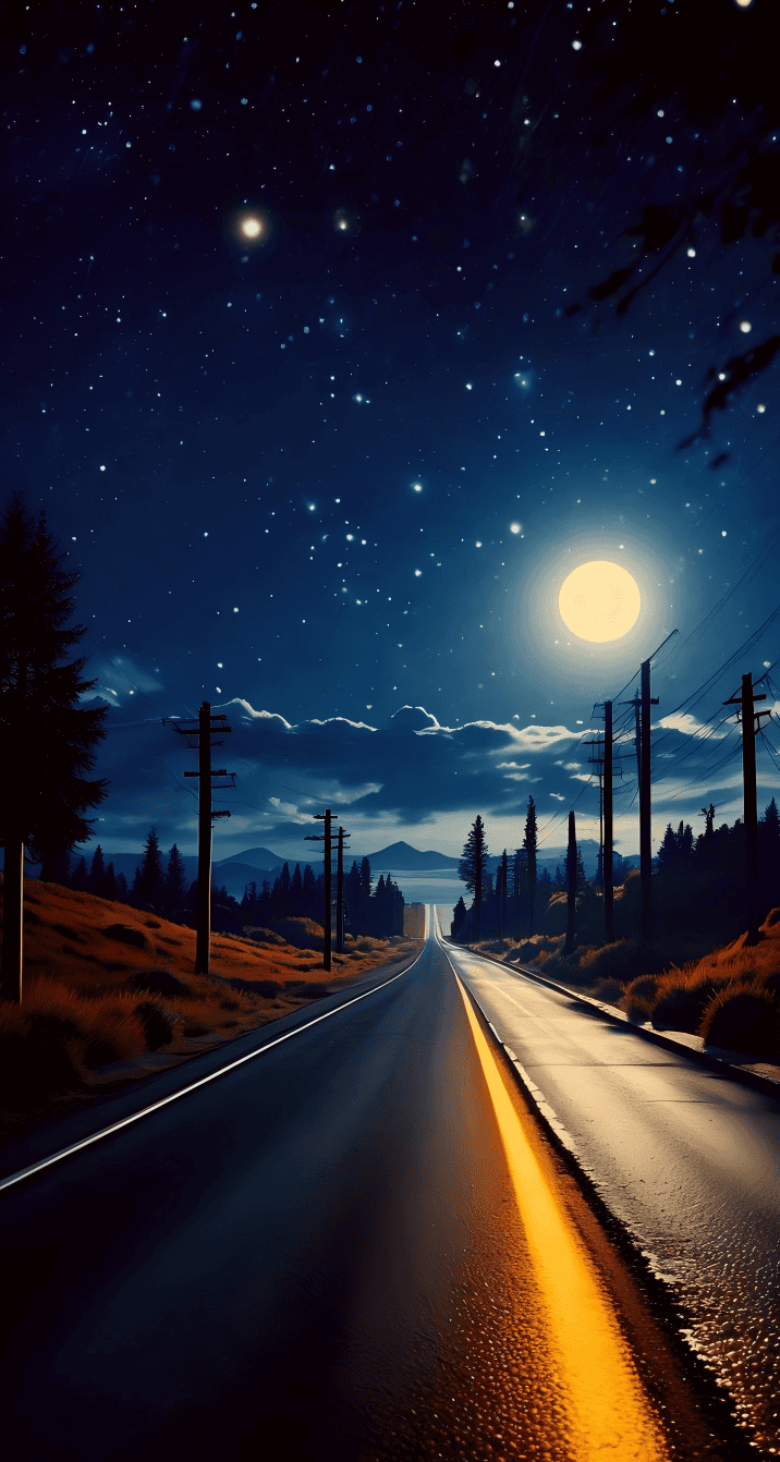 Don’t mistake a pond for a road under moonlight