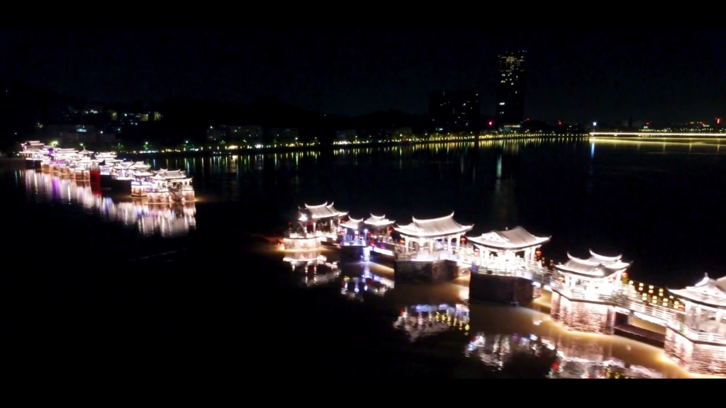 Teochew Guangji Bridge Night view