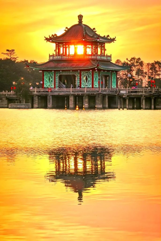 The Rongjiang River 榕江